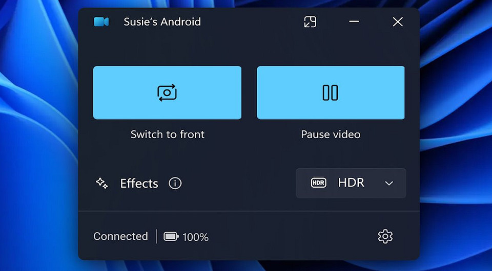 Android-смартфоны теперь можно использовать в качестве веб-камеры для Windows 11