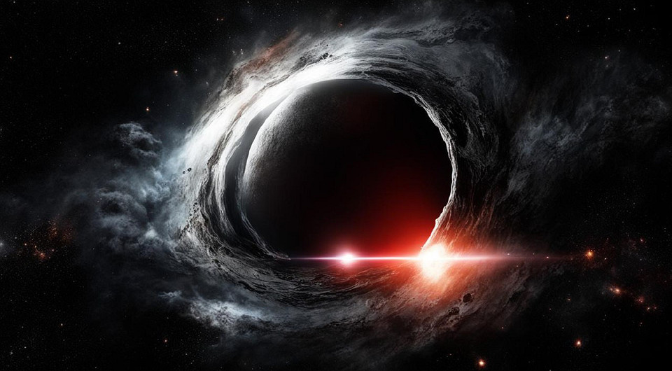 Чудовищная катастрофа! Гигантская черная дыра разорвала звезду в галактике NGC 3799