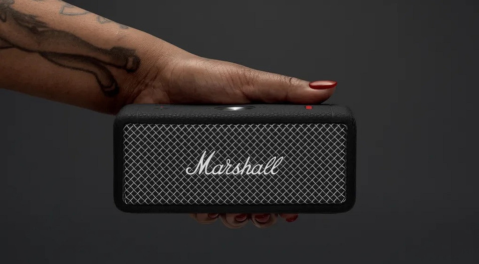 Легендарная колонка Marshall Emberton II вышла в новом цвете