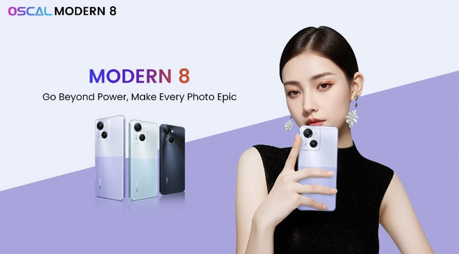 Выпущен доступный смартфон Blackview Oscal Modern 8 с батареей на 6000 мА*ч за $96