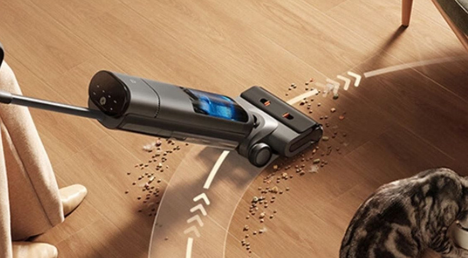 Xiaomi выпустила мощный моющий пылесос Mijia Wireless Floor Scrubber 3 Pro