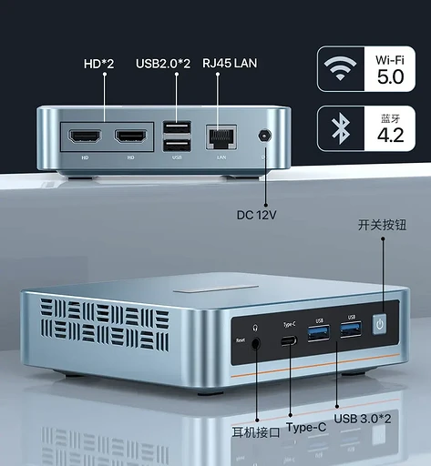 В продажу поступил бюджетный мини-ПК PELADN WI-6 за $140