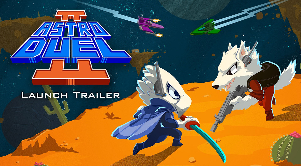 В Epic Games Store бесплатно раздают пиксельный экшн Astro Duel 2