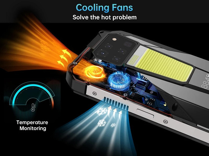 Представлен неубиваемый монстр автономности Unihertz 8849 Tank 3 Pro с батареей на 23 800 мА*ч и проектором
