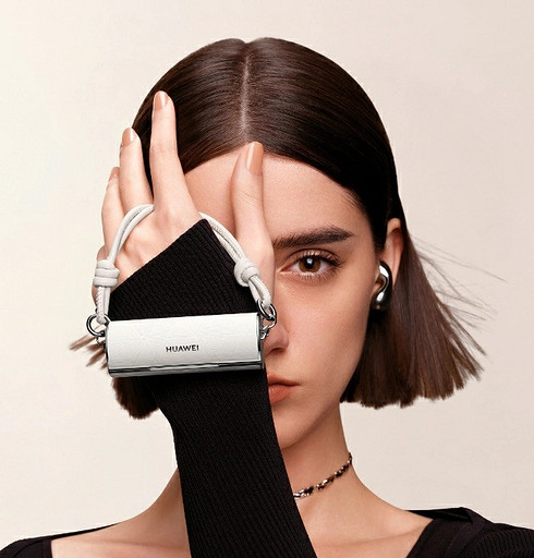 Huawei представила стильные наушники FreeBuds Lipstick 2