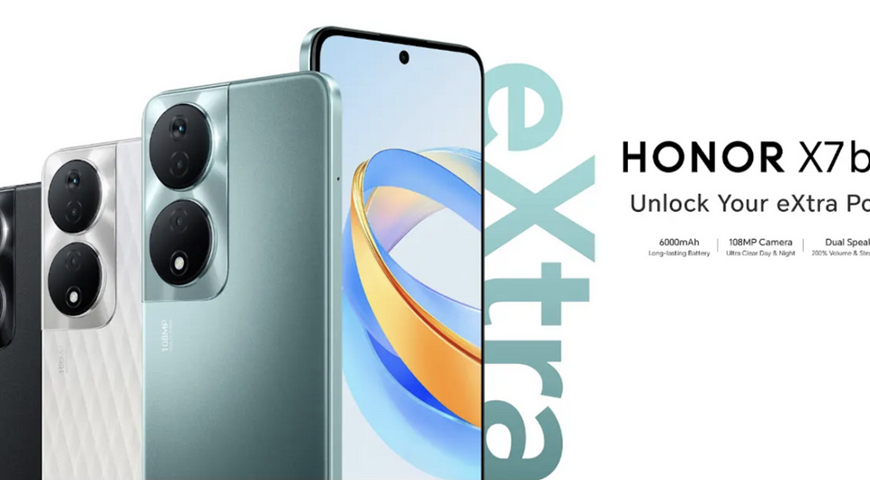 Представлен монстр автономности HONOR X7b 5G с батареей на 6000 мА*ч и камерой на 108 Мп