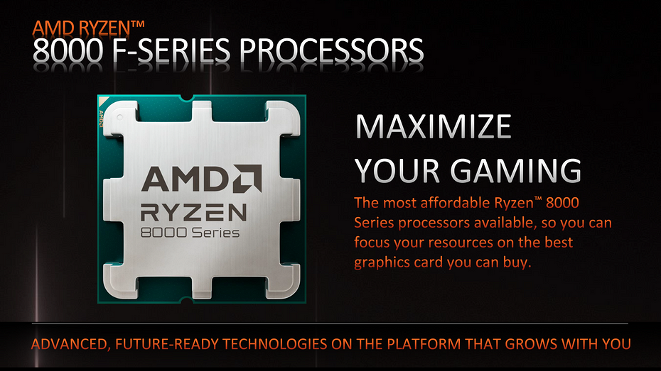 Процессоры AMD Ryzen 7 8700F и Ryzen 5 8400F поступили в продажу  от $169