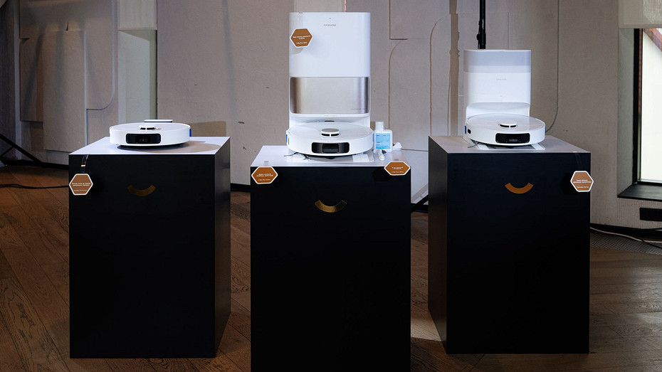 Dreame представил три новые модели моющих роботов-пылесосов