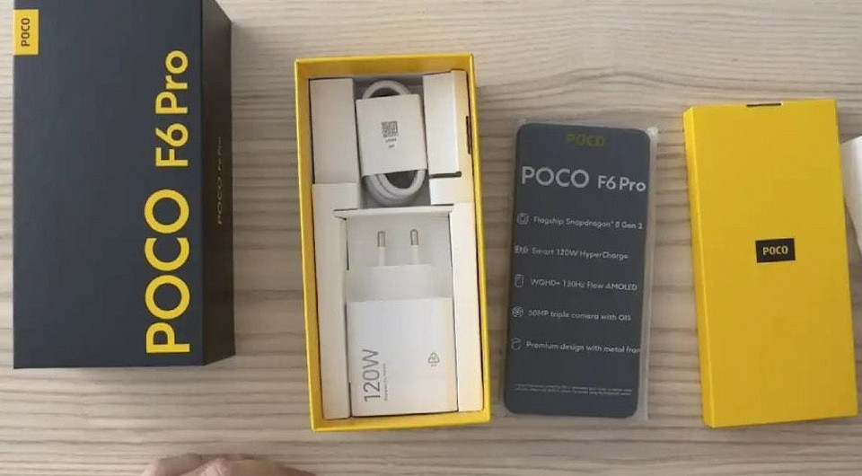Poco F6 Pro распаковали на видео за несколько дней до презентации