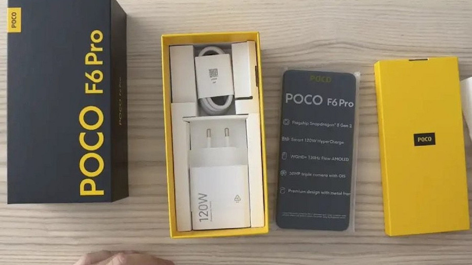 Poco F6 Pro распаковали на видео за несколько дней до презентации