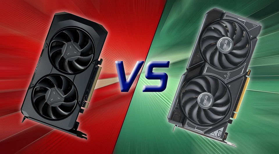 Какая недорогая видеокарта лучше? Сравнение GeForce RTX 4060 с Radeon RX 7600 в играх и работе