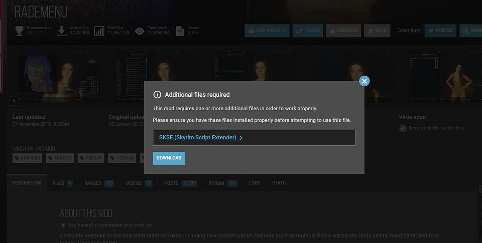 Как моды на Скайрим установить: обсуждаем все рабочие и популярные способы Как моды на Скайрим установить: обсуждаем все рабочие и популярные способы