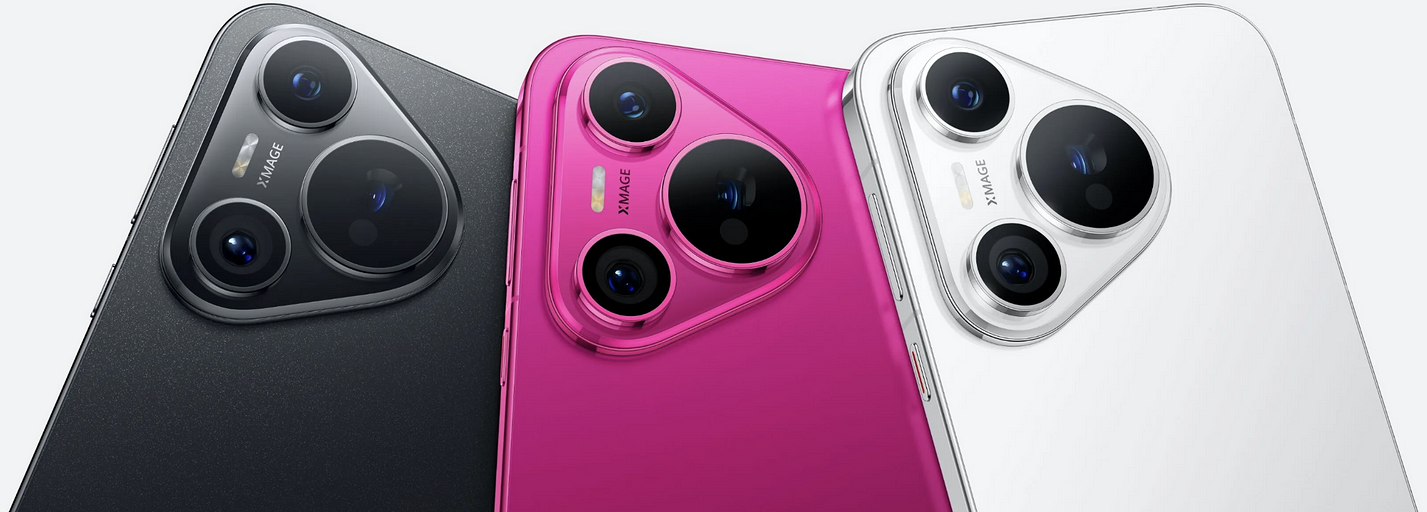 Названы цены на смартфоны HUAWEI Pura 70, Pura 70 Pro и Pura 70 Ultra в России — от 69 999 рублей