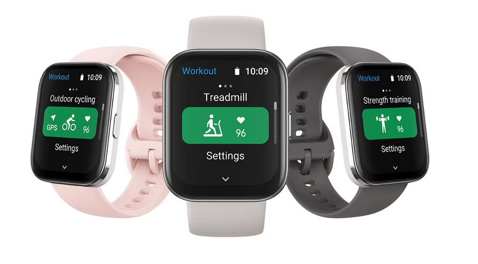 Представлены доступные смарт-часы Amazfit Bip 5 Unity с огромным экраном и стальным корпусом