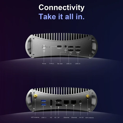 Тихий и быстрый мини-ПК Chatreey TK12-F с крутым дизайном оценили в $300