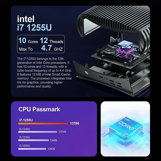 Тихий и быстрый мини-ПК Chatreey TK12-F с крутым дизайном оценили в $300