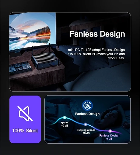 Тихий и быстрый мини-ПК Chatreey TK12-F с крутым дизайном оценили в $300