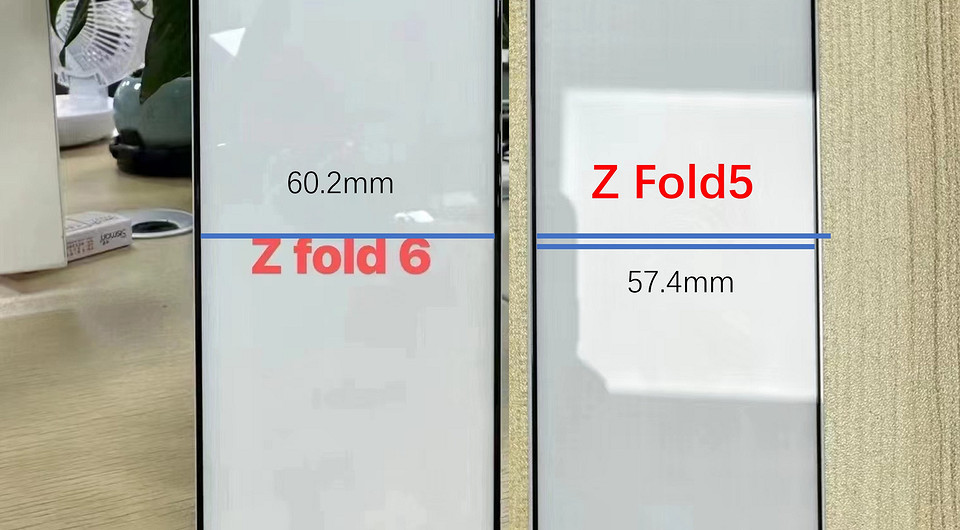 Экран Samsung Galaxy Z Fold 6 показали на фотографиях