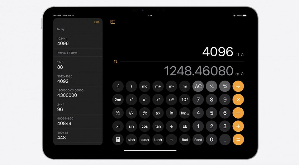 Представлена iPadOS 18 с ИИ и калькулятором