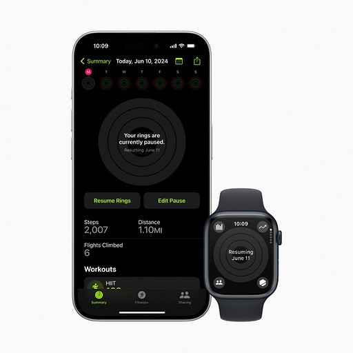 Apple выпустила watchOS 11 с новыми функциями отслеживания здоровья и активности