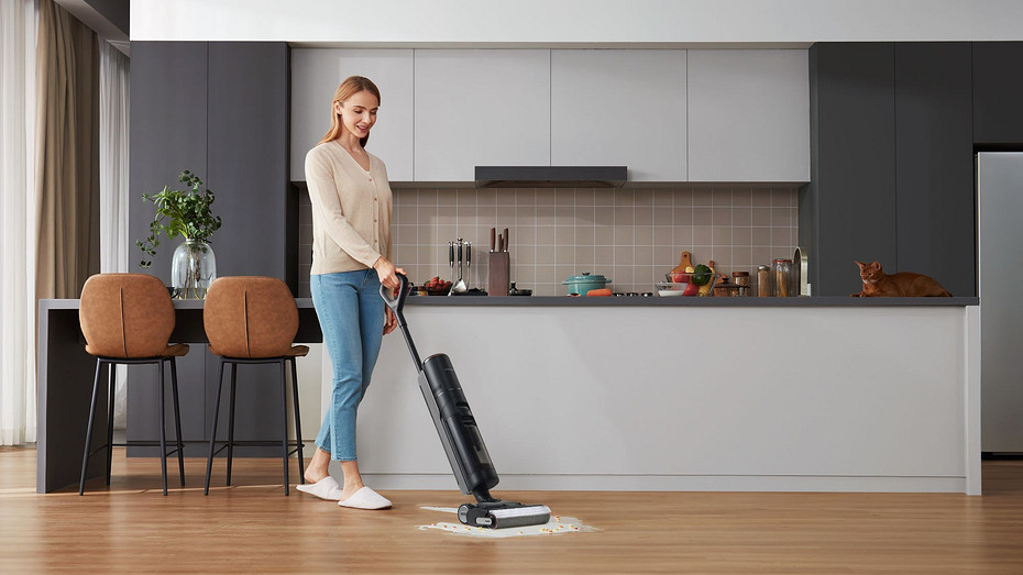 Обзор моющего пылесоса Dreame H13 Pro: моет валик горячей водой и сушит горячим воздухом