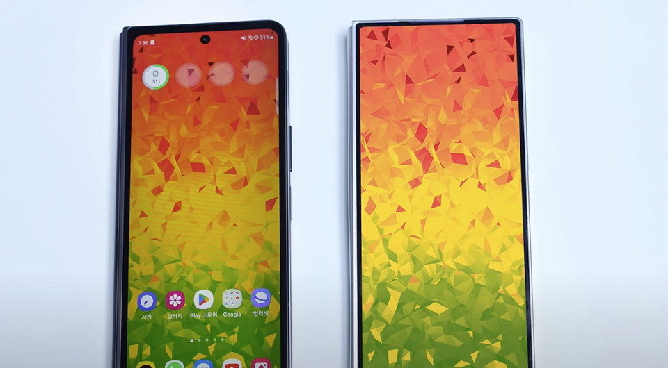 Муляж Samsung Galaxy Z Fold 6 сравнили на видео с Galaxy Z Fold 5