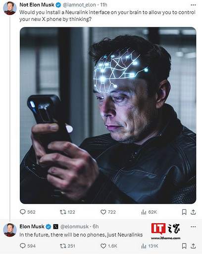 Илон Маск уверен, что в будущем смартфоны исчезнут — их заменят мозговые чипы Neuralink
