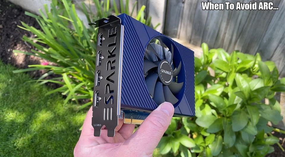 Эксперт протестировал видеокарту Intel ARC A310 с Resizable Bar и без в ААА-играх