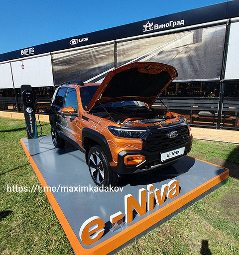 Грядет электрическая «Нива» — представлен концепт LADA e-Niva