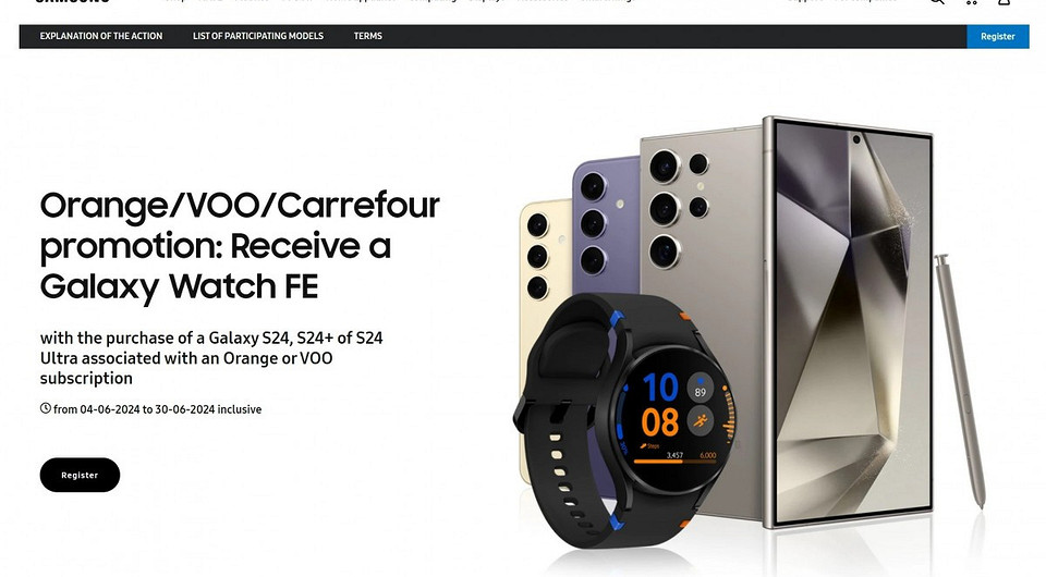 Samsung ещё не представила Galaxy Watch FE, но уже раздаёт их бесплатно