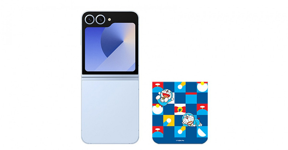 Samsung выпустила лимитированную версию Galaxy Z Flip6 Doraemon Edition