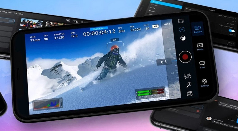 Смартфоны OnePlus и Xiaomi получили поддержку приложения для профессиональной съёмки Blackmagic Camera