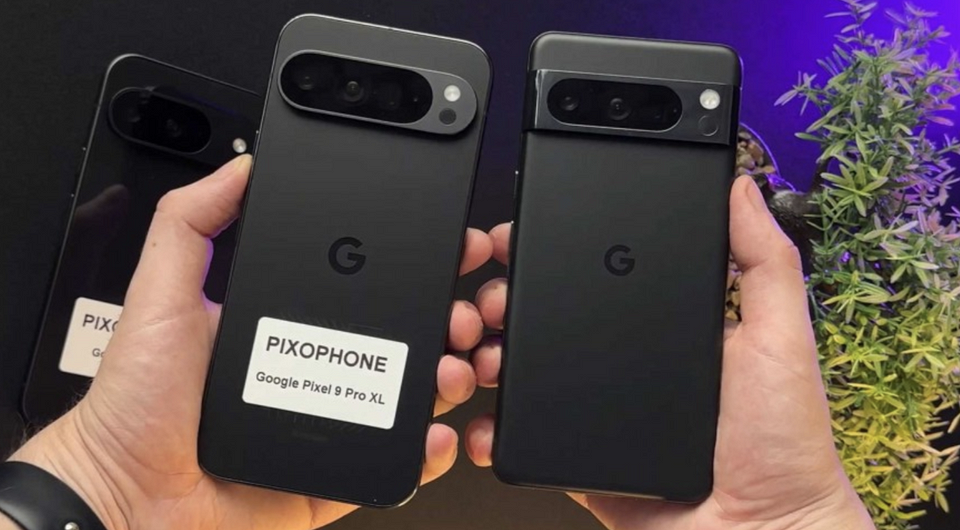 Google Pixel 9 Pro XL показали рядом с Pixel 8 Pro на видео