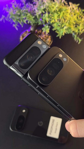 Google Pixel 9 Pro XL показали рядом с Pixel 8 Pro на видео