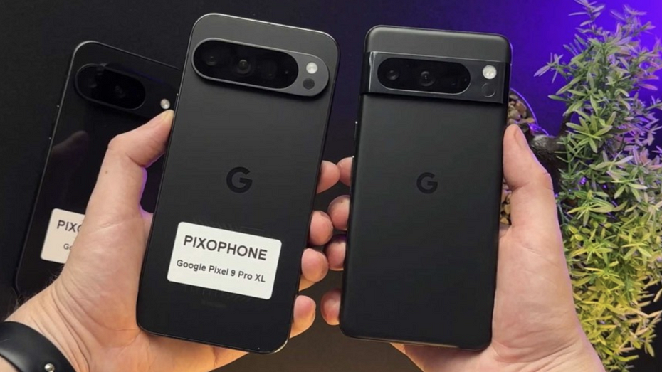 Google Pixel 9 Pro XL показали рядом с Pixel 8 Pro на видео