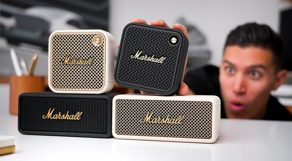 Вышли новые беспроводные колонки Marshall Emberton III и Willen II