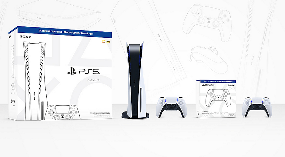 Sony начала продавать восстановленные консоли PlayStation 5 и геймпады DualSense