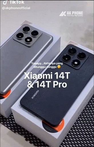 Xiaomi 14T и 14T Pro показали на видео в ТикТоке со всех сторон