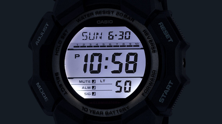 Casio представила новые часы G-SHOCK GD010 и GA010. Они работают до 10 лет без подзарядки