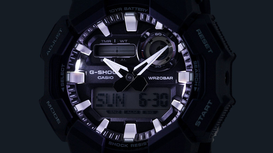 Casio представила новые часы G-SHOCK GD010 и GA010. Они работают до 10 лет без подзарядки