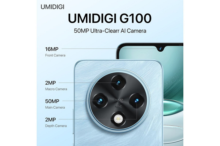 Представлен смартфон Umidigi G100 с батареей на 6000 мА*ч