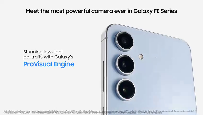 Смартфон еще даже не вышел, а о нем уже известно всё — характеристики и цена Samsung Galaxy S24 FE