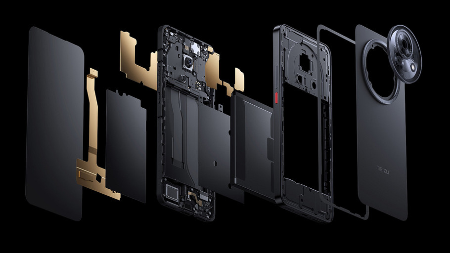 Meizu Lucky 08 представлен официально — смартфон с ИИ, батареей на 6000 мА*ч и топовым дисплеем