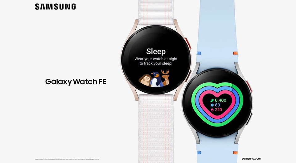 Представлены бюджетные умные часы Samsung Galaxy Watch FE