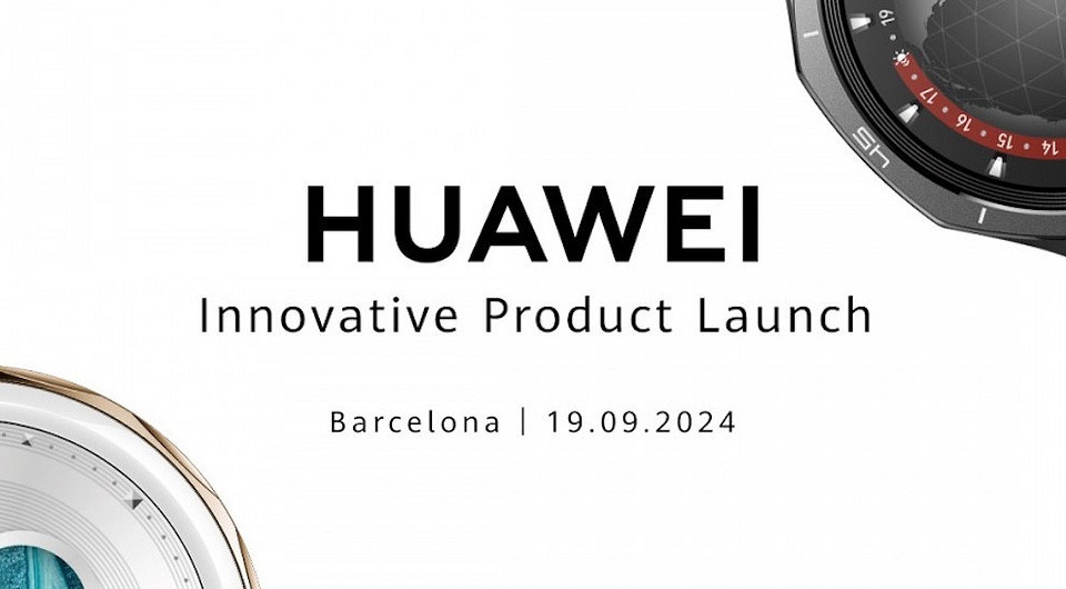 HUAWEI анонсировала презентацию новых смарт-часов Watch GT 5