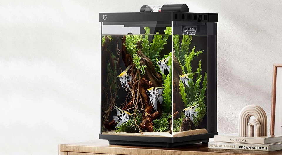 Xiaomi представила умный настольный аквариум Mijia Smart Desktop Fish Tank