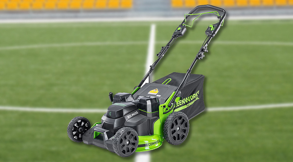 Технику Greenworks будут использовать для ухода за газоном стадиона «Динамо»