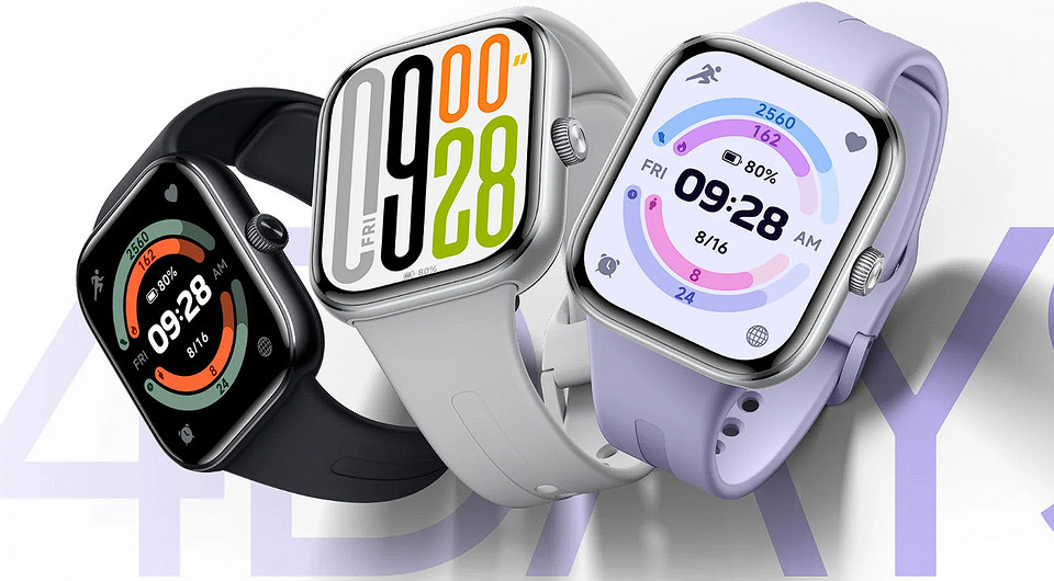 REDMI Watch 5 вышли на глобальный рынок