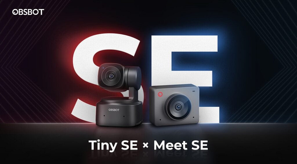 Obsbot представила веб-камеры Tiny SE и Meet SE с ИИ и выводом картинки в 1080p при 100 FPS