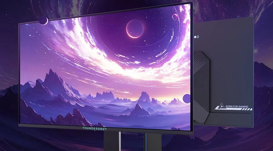 Представлен игровой монитор Thunderobot Black Warrior DU32F165E с QD-OLED-панелью Samsung